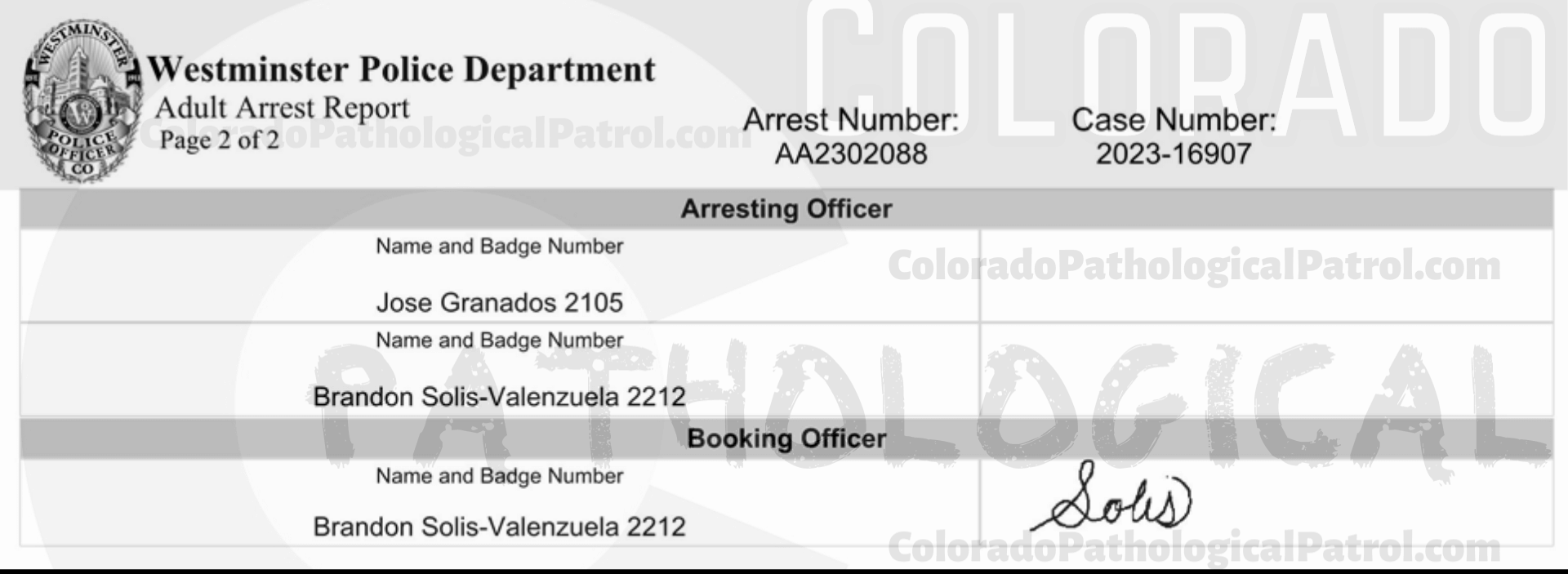 COLORADO PED PARTROL CASE UPDATE : LIVE CATCH ON 8/25/23 westminster case #2023-16907 "I reviewed the case file and the information provided by Thomas. In the information sent there was an audio file but it was unplayable. From previous cases involving Colorado Ped Patrol, Thomas Fellows has been repeatedly asked to ensure he provides the raw video file of his contact with the suspects. Fellows failed to provide the video footage... On 12/11/2023 I emailed Fellows requesting a copy of the audio messages left by *suspect* in an effort to get further context to his conversations with the decoy. Fellows responded by stating he had already provided the materials requested but stating he would provide them again. On 12/12/2023 I received digital evidence from Fellows which was once again incomplete and did not contain any new or additional information... Based on previous complaints submitted by Fellows he has been well informed on the requirements necessary to proceed with an investigation Fellows has repeatedly failed to provide full and detailed records that are required to meet a prosecution standard. As all reasonable leads have been exhausted I recommend that this case be inactivated.” Since the Colorado Ped Patrol team won’t supply their supporters with this information, I have done it for you. This page includes the case REPORT STATING THAT THIS CASE HAS BEEN INACTIVATED. For those of you who don’t get it, that means that because of Colorado Ped Patrol’s negligence, this alleged child predator is free to potentially continue preying on real, actual children (not adult decoys such as in this catch case). Smash that like button guysh! Hit up that CashApp and PayPal! Become a member! Buy that CPP merch! Save the kids! TFOH.